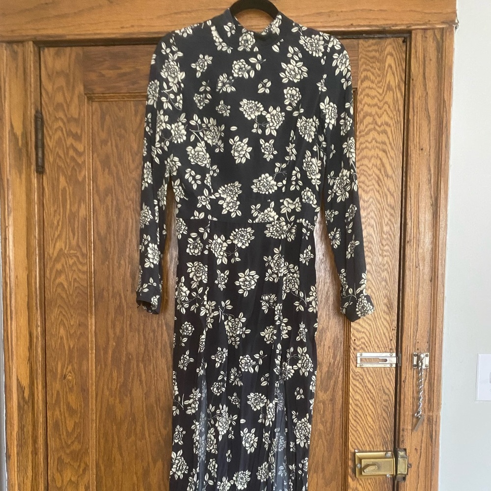 Long floral dress